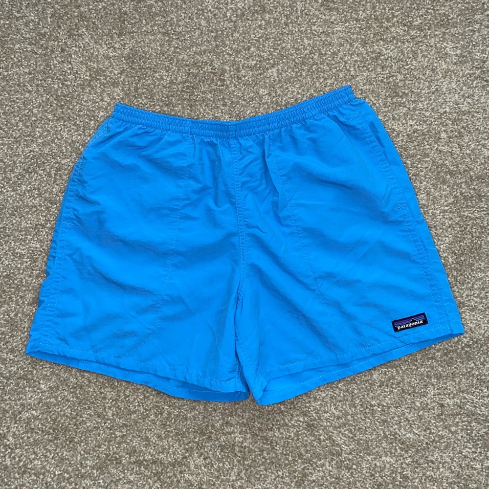 Patagonia Men’s Baggies Shorts 5” Blue Size Medium